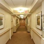 Senior Living, Kivel Campus of Care hallway