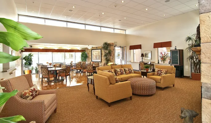 Senior Living, Kivel Campus of Care living room