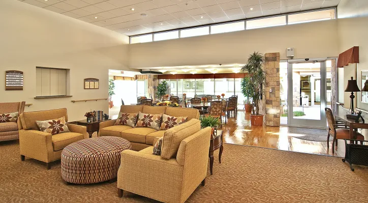 Senior Living, Kivel Campus of Care community living room